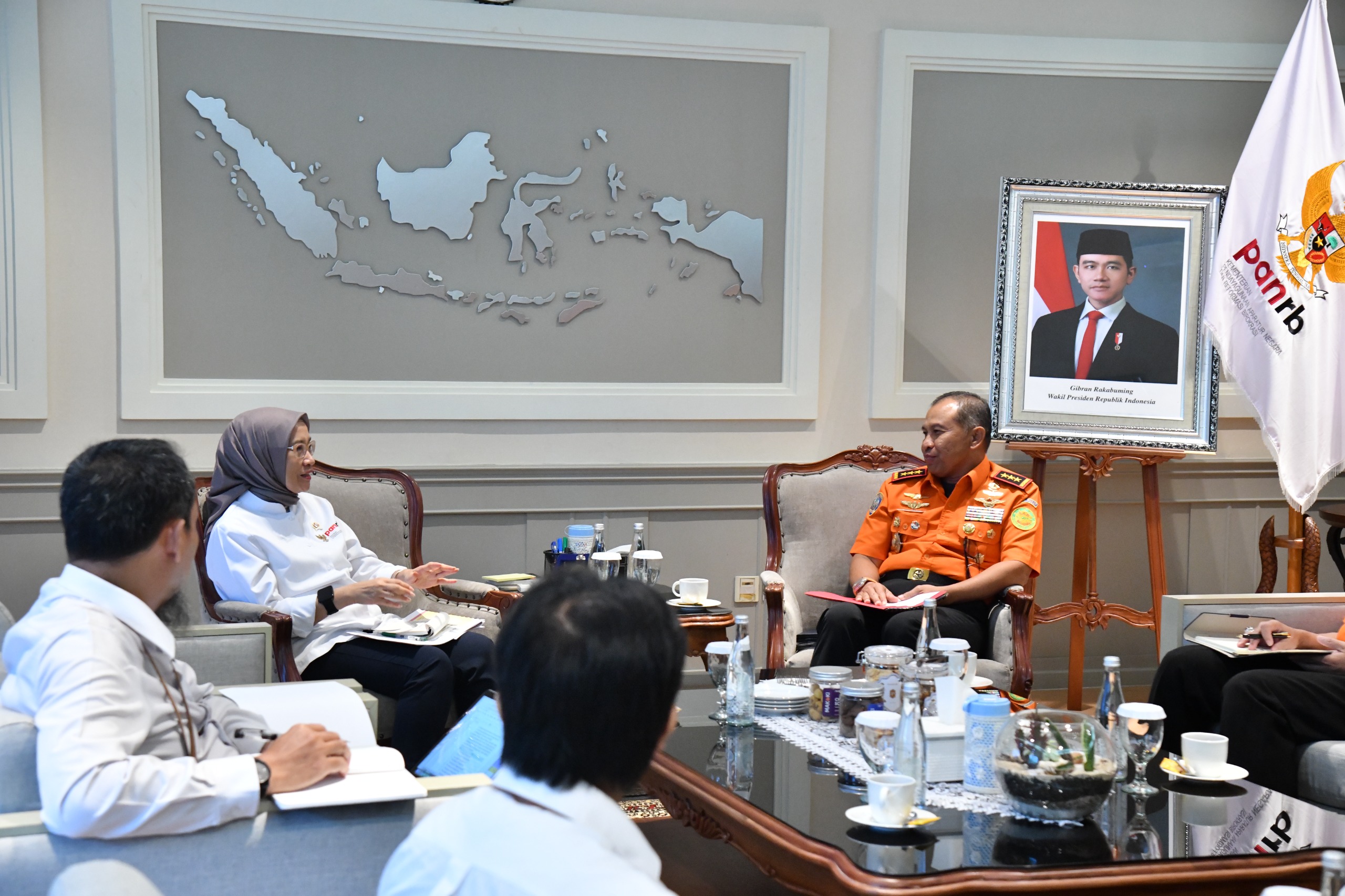 Kepala Basarnas Audiensi dengan KemenPAN-RB Bahas Penguatan Kelembagaan dan SDM