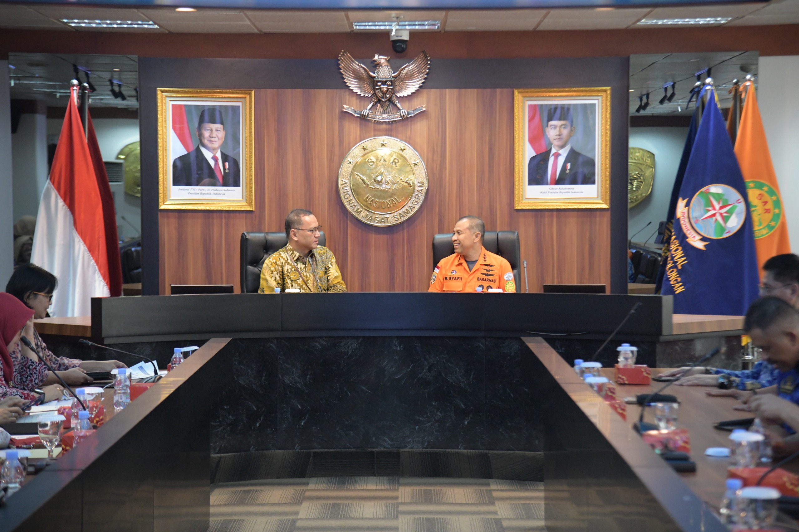 Basarnas Terima Audiensi ANRI, Perkuat Sinergi Pelestarian Arsip Kebencanaan dan Operasi SAR